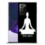 יוגה כיסוי מגן קשיח בעיצוב אישי עם השם שלך ל Samsung Galaxy Note20 Ultra 5G יחידה אחת סקרין מובייל