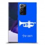 חצוצרה כיסוי מגן קשיח בעיצוב אישי עם השם שלך ל Samsung Galaxy Note20 Ultra 5G יחידה אחת סקרין מובייל