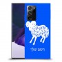 טלה כיסוי מגן קשיח בעיצוב אישי עם השם שלך ל Samsung Galaxy Note20 Ultra 5G יחידה אחת סקרין מובייל