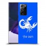 עקרב כיסוי מגן קשיח בעיצוב אישי עם השם שלך ל Samsung Galaxy Note20 Ultra 5G יחידה אחת סקרין מובייל