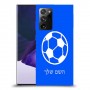 כדורגל - כדור כיסוי מגן קשיח בעיצוב אישי עם השם שלך ל Samsung Galaxy Note20 Ultra 5G יחידה אחת סקרין מובייל