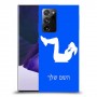 אימון ספורט - אישה כיסוי מגן קשיח בעיצוב אישי עם השם שלך ל Samsung Galaxy Note20 Ultra 5G יחידה אחת סקרין מובייל