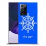 הגה - קפטן - ים כיסוי מגן קשיח בעיצוב אישי עם השם שלך ל Samsung Galaxy Note20 Ultra 5G יחידה אחת סקרין מובייל