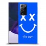 סמיילי כיסוי מגן קשיח בעיצוב אישי עם השם שלך ל Samsung Galaxy Note20 Ultra 5G יחידה אחת סקרין מובייל