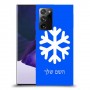 שלג כיסוי מגן קשיח בעיצוב אישי עם השם שלך ל Samsung Galaxy Note20 Ultra 5G יחידה אחת סקרין מובייל