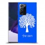 עץ כיסוי מגן קשיח בעיצוב אישי עם השם שלך ל Samsung Galaxy Note20 Ultra 5G יחידה אחת סקרין מובייל