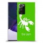 עקרב כיסוי מגן קשיח בעיצוב אישי עם השם שלך ל Samsung Galaxy Note20 Ultra 5G יחידה אחת סקרין מובייל