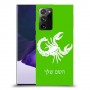 עקרב כיסוי מגן קשיח בעיצוב אישי עם השם שלך ל Samsung Galaxy Note20 Ultra 5G יחידה אחת סקרין מובייל