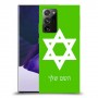 מגן דוד - ישראל כיסוי מגן קשיח בעיצוב אישי עם השם שלך ל Samsung Galaxy Note20 Ultra 5G יחידה אחת סקרין מובייל