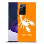 עקרב כיסוי מגן קשיח בעיצוב אישי עם השם שלך ל Samsung Galaxy Note20 Ultra 5G יחידה אחת סקרין מובייל