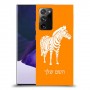 זברה כיסוי מגן קשיח בעיצוב אישי עם השם שלך ל Samsung Galaxy Note20 Ultra 5G יחידה אחת סקרין מובייל