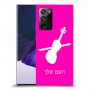 כינור כיסוי מגן קשיח בעיצוב אישי עם השם שלך ל Samsung Galaxy Note20 Ultra 5G יחידה אחת סקרין מובייל
