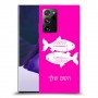 דגים כיסוי מגן קשיח בעיצוב אישי עם השם שלך ל Samsung Galaxy Note20 Ultra 5G יחידה אחת סקרין מובייל