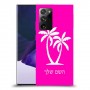 דקלים כיסוי מגן קשיח בעיצוב אישי עם השם שלך ל Samsung Galaxy Note20 Ultra 5G יחידה אחת סקרין מובייל