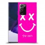סמיילי כיסוי מגן קשיח בעיצוב אישי עם השם שלך ל Samsung Galaxy Note20 Ultra 5G יחידה אחת סקרין מובייל