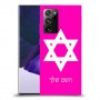 מגן דוד - ישראל כיסוי מגן קשיח בעיצוב אישי עם השם שלך ל Samsung Galaxy Note20 Ultra 5G יחידה אחת סקרין מובייל
