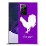 תרנגול כיסוי מגן קשיח בעיצוב אישי עם השם שלך ל Samsung Galaxy Note20 Ultra 5G יחידה אחת סקרין מובייל
