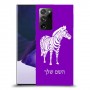 זברה כיסוי מגן קשיח בעיצוב אישי עם השם שלך ל Samsung Galaxy Note20 Ultra 5G יחידה אחת סקרין מובייל