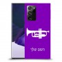 חצוצרה כיסוי מגן קשיח בעיצוב אישי עם השם שלך ל Samsung Galaxy Note20 Ultra 5G יחידה אחת סקרין מובייל