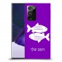 דגים כיסוי מגן קשיח בעיצוב אישי עם השם שלך ל Samsung Galaxy Note20 Ultra 5G יחידה אחת סקרין מובייל