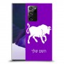 שור כיסוי מגן קשיח בעיצוב אישי עם השם שלך ל Samsung Galaxy Note20 Ultra 5G יחידה אחת סקרין מובייל