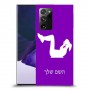 אימון ספורט - אישה כיסוי מגן קשיח בעיצוב אישי עם השם שלך ל Samsung Galaxy Note20 Ultra 5G יחידה אחת סקרין מובייל