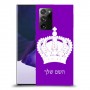כתר מלכותי כיסוי מגן קשיח בעיצוב אישי עם השם שלך ל Samsung Galaxy Note20 Ultra 5G יחידה אחת סקרין מובייל