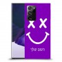 סמיילי כיסוי מגן קשיח בעיצוב אישי עם השם שלך ל Samsung Galaxy Note20 Ultra 5G יחידה אחת סקרין מובייל