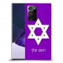 מגן דוד - ישראל כיסוי מגן קשיח בעיצוב אישי עם השם שלך ל Samsung Galaxy Note20 Ultra 5G יחידה אחת סקרין מובייל