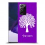 עץ כיסוי מגן קשיח בעיצוב אישי עם השם שלך ל Samsung Galaxy Note20 Ultra 5G יחידה אחת סקרין מובייל