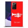 חצוצרה כיסוי מגן קשיח בעיצוב אישי עם השם שלך ל Samsung Galaxy Note20 Ultra 5G יחידה אחת סקרין מובייל