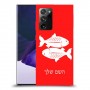 דגים כיסוי מגן קשיח בעיצוב אישי עם השם שלך ל Samsung Galaxy Note20 Ultra 5G יחידה אחת סקרין מובייל