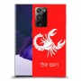 עקרב כיסוי מגן קשיח בעיצוב אישי עם השם שלך ל Samsung Galaxy Note20 Ultra 5G יחידה אחת סקרין מובייל