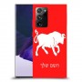 שור כיסוי מגן קשיח בעיצוב אישי עם השם שלך ל Samsung Galaxy Note20 Ultra 5G יחידה אחת סקרין מובייל
