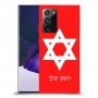 מגן דוד - ישראל כיסוי מגן קשיח בעיצוב אישי עם השם שלך ל Samsung Galaxy Note20 Ultra 5G יחידה אחת סקרין מובייל