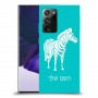 זברה כיסוי מגן קשיח בעיצוב אישי עם השם שלך ל Samsung Galaxy Note20 Ultra 5G יחידה אחת סקרין מובייל