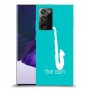 סקספון כיסוי מגן קשיח בעיצוב אישי עם השם שלך ל Samsung Galaxy Note20 Ultra 5G יחידה אחת סקרין מובייל