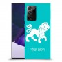 אריה כיסוי מגן קשיח בעיצוב אישי עם השם שלך ל Samsung Galaxy Note20 Ultra 5G יחידה אחת סקרין מובייל
