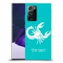 עקרב כיסוי מגן קשיח בעיצוב אישי עם השם שלך ל Samsung Galaxy Note20 Ultra 5G יחידה אחת סקרין מובייל