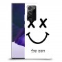 סמיילי כיסוי מגן קשיח בעיצוב אישי עם השם שלך ל Samsung Galaxy Note20 Ultra 5G יחידה אחת סקרין מובייל