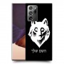 זאב כיסוי מגן קשיח בעיצוב אישי עם השם שלך ל Samsung Galaxy Note20 Ultra יחידה אחת סקרין מובייל