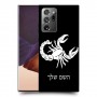 עקרב כיסוי מגן קשיח בעיצוב אישי עם השם שלך ל Samsung Galaxy Note20 Ultra יחידה אחת סקרין מובייל