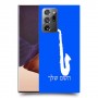 סקספון כיסוי מגן קשיח בעיצוב אישי עם השם שלך ל Samsung Galaxy Note20 Ultra יחידה אחת סקרין מובייל