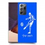 שחקן כדורגל כיסוי מגן קשיח בעיצוב אישי עם השם שלך ל Samsung Galaxy Note20 Ultra יחידה אחת סקרין מובייל