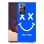 סמיילי כיסוי מגן קשיח בעיצוב אישי עם השם שלך ל Samsung Galaxy Note20 Ultra יחידה אחת סקרין מובייל