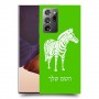 זברה כיסוי מגן קשיח בעיצוב אישי עם השם שלך ל Samsung Galaxy Note20 Ultra יחידה אחת סקרין מובייל