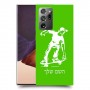 ילד סקייטבורד כיסוי מגן קשיח בעיצוב אישי עם השם שלך ל Samsung Galaxy Note20 Ultra יחידה אחת סקרין מובייל