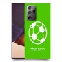 כדורגל - כדור כיסוי מגן קשיח בעיצוב אישי עם השם שלך ל Samsung Galaxy Note20 Ultra יחידה אחת סקרין מובייל