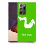 אימון ספורט - אישה כיסוי מגן קשיח בעיצוב אישי עם השם שלך ל Samsung Galaxy Note20 Ultra יחידה אחת סקרין מובייל