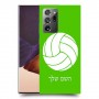 כדורעף - כדור כיסוי מגן קשיח בעיצוב אישי עם השם שלך ל Samsung Galaxy Note20 Ultra יחידה אחת סקרין מובייל